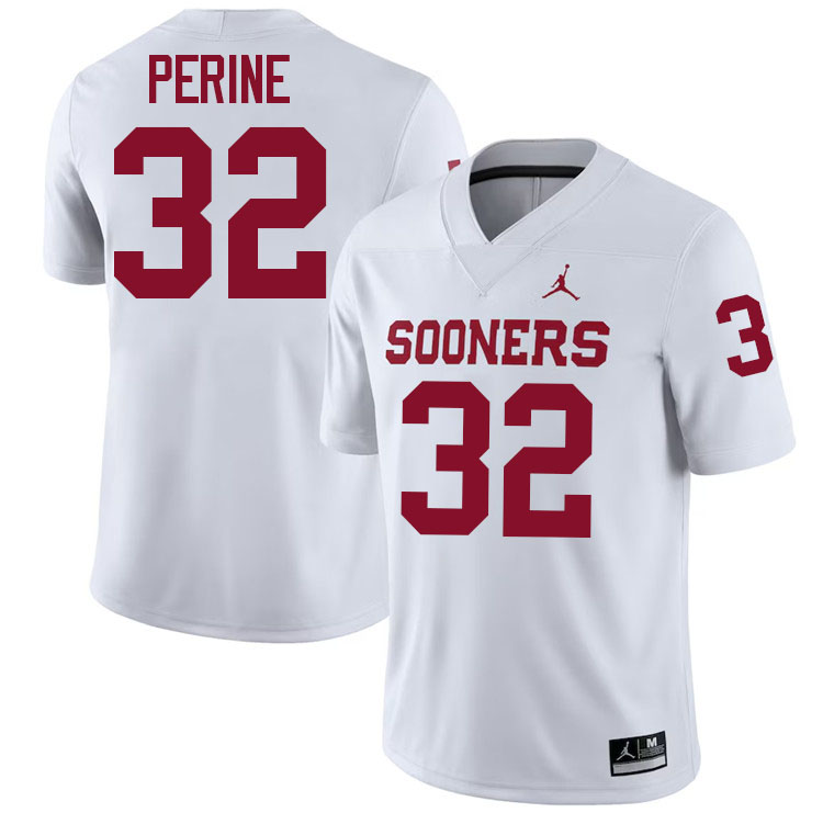 Samaje Perine Oklahoma Sooners Jersey,Oklahoma Sooners Football Uniforms,Jersey-White